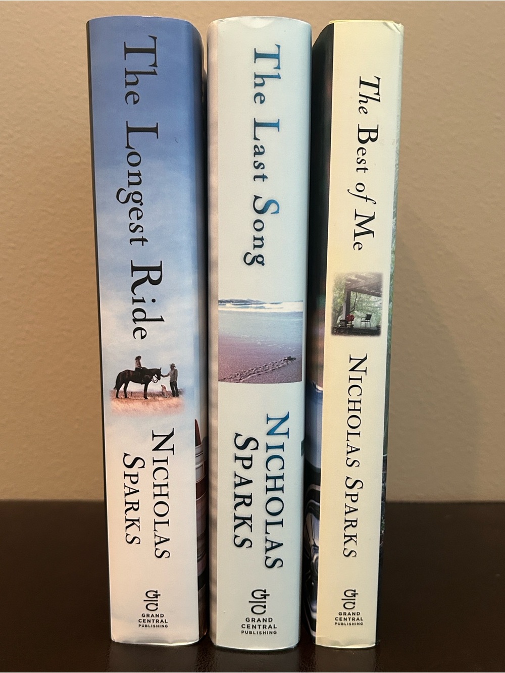 First Edition Bundle, Nicholas Sparks | 3 Hardcover Books